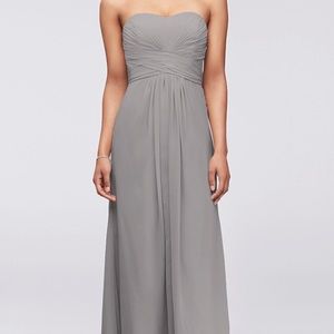 Gray Bridesmaids Dress